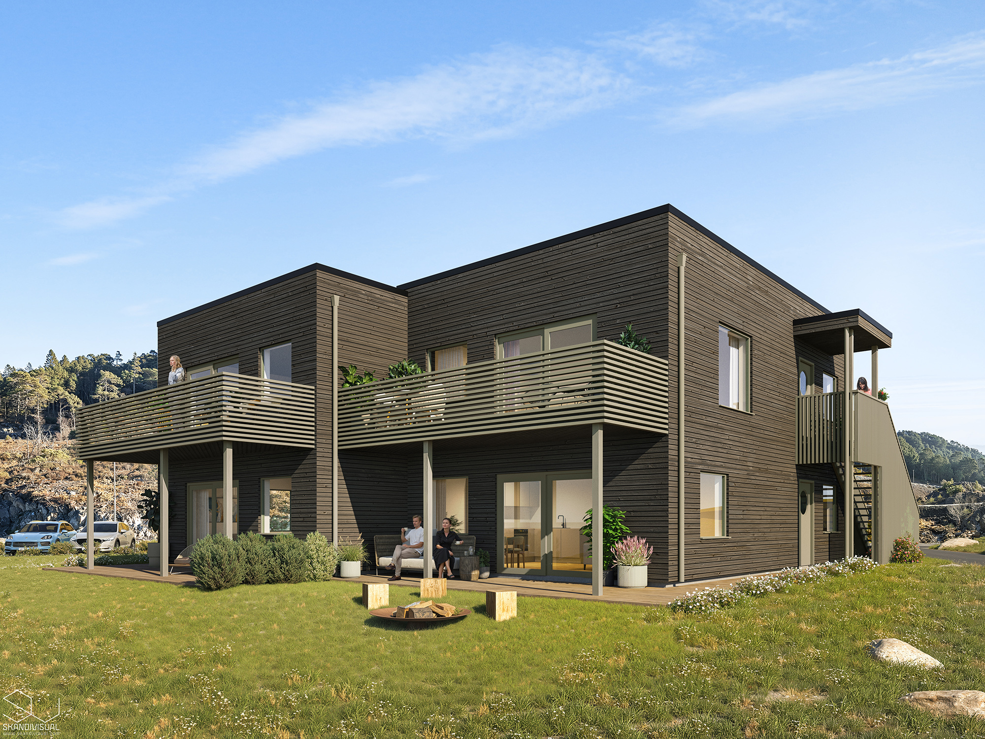 LEDIG! Sol, terrasse og rolig bomiljø – gjør drømmen til virkelighet fra 3.250.000,-