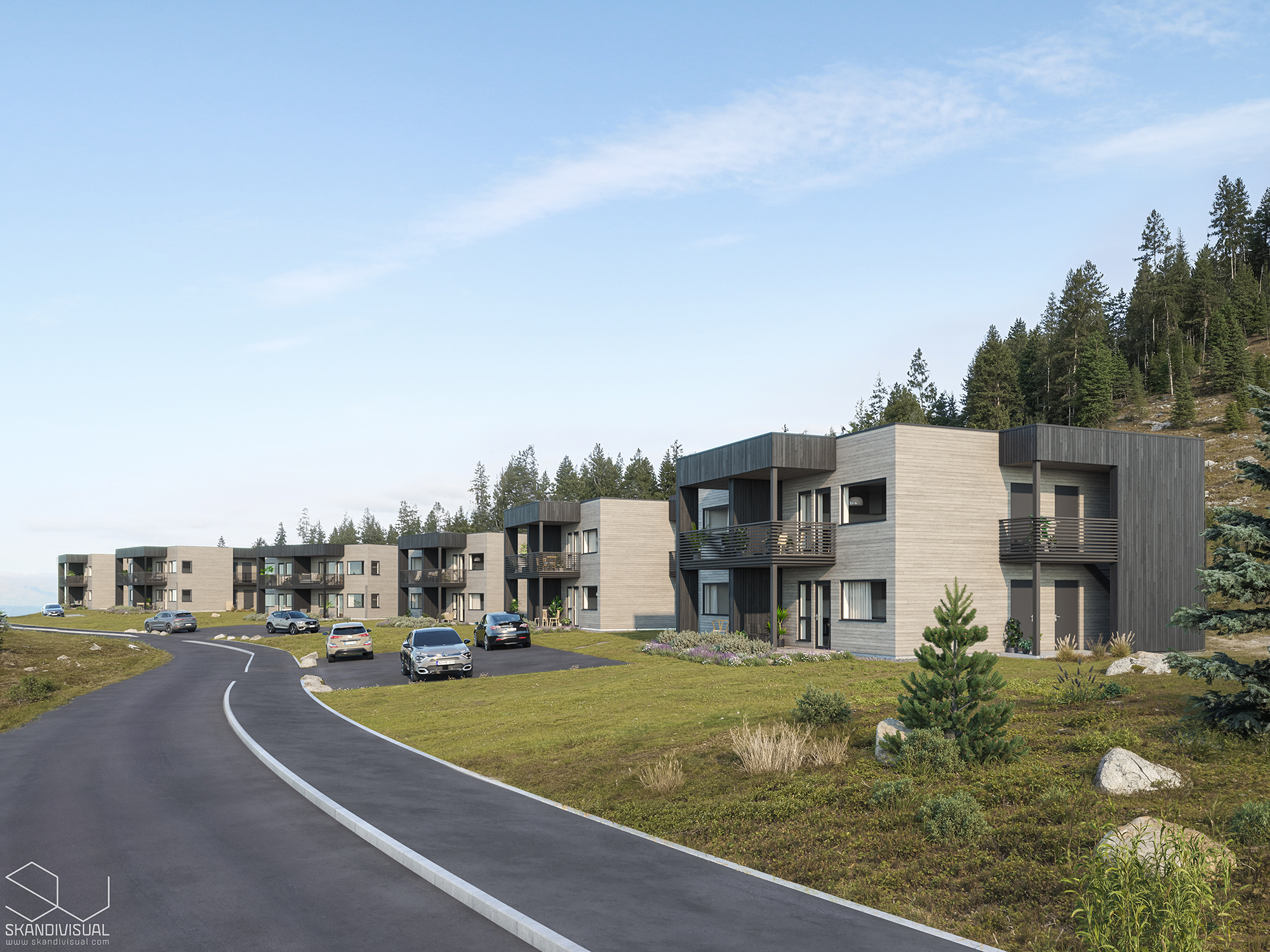 StrønoParken STARTBO 50m2 og 65m2 med 2 soverom | Fra 2.790.000. NYHET!