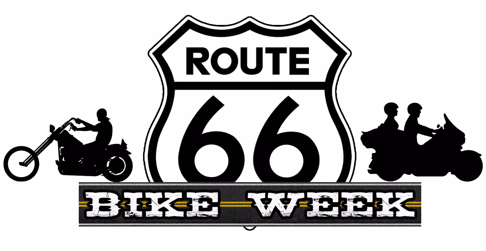 route 66 bike week logo