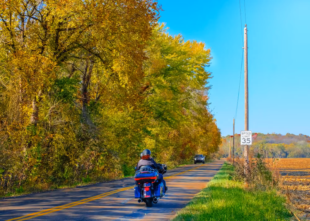 3 top Motorcycle Routes in Missouri