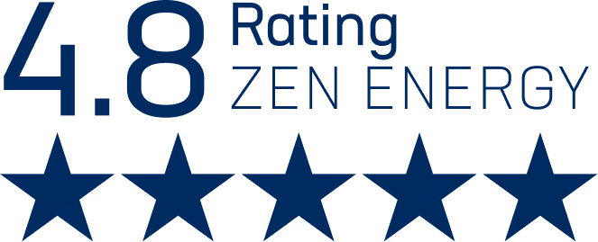 4.8 rating Zen Energy