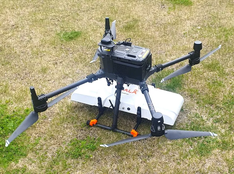 GPR system: MALÅ GeoDrone 600