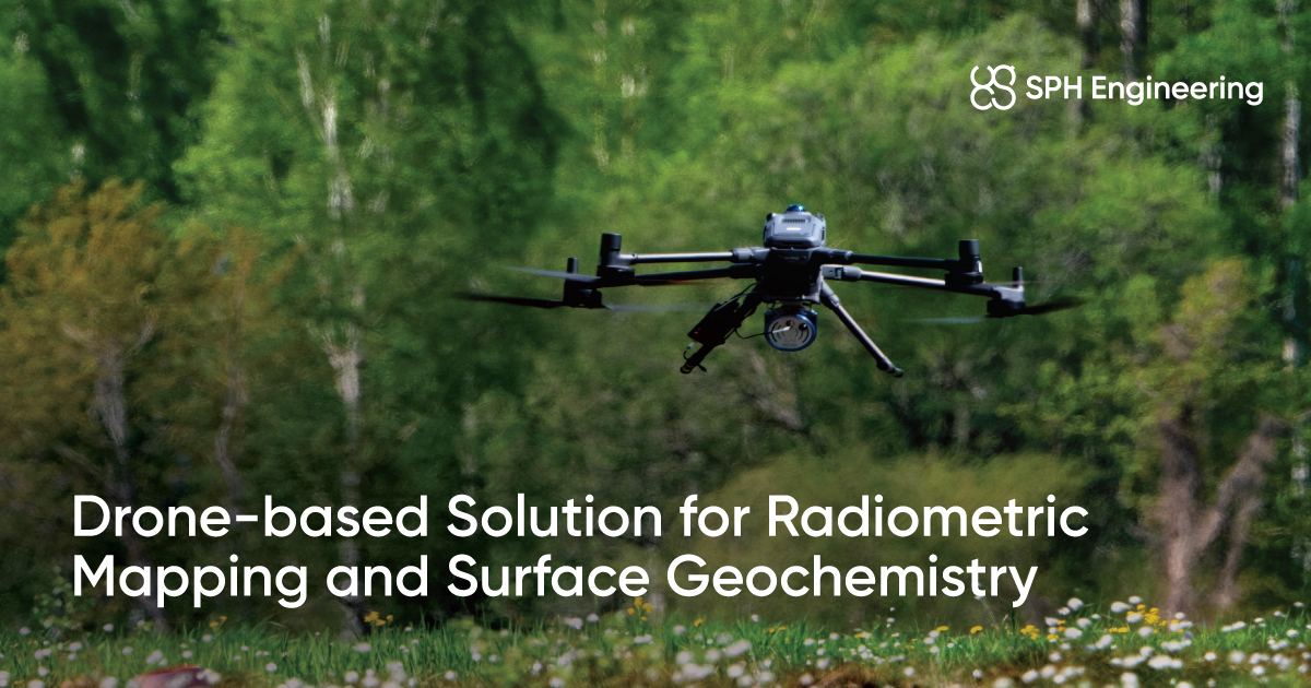 High-resolution drone radiometric mapping and surface geochemistry for mining exploration, uranium targeting, alteration mapping, and mine waste characterisation