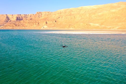 Bathymetric surveys with a UAV and an echo sounder successfully conducted in Israel