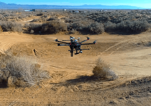 Gamma radiation survey conducted at Albuquerque, NM, USA