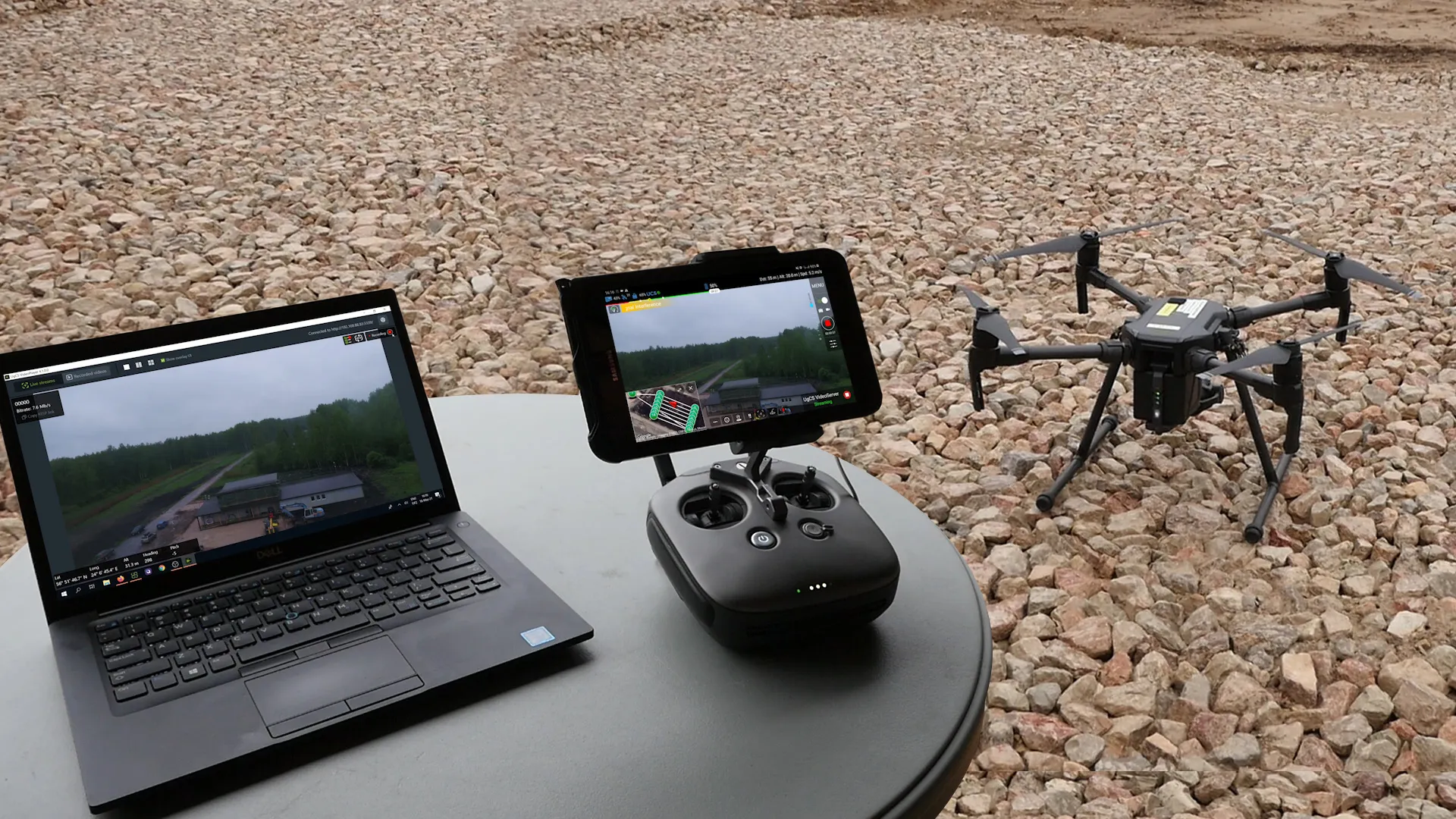 Application | Drone-based video streaming with UgCS ENTERPRISE