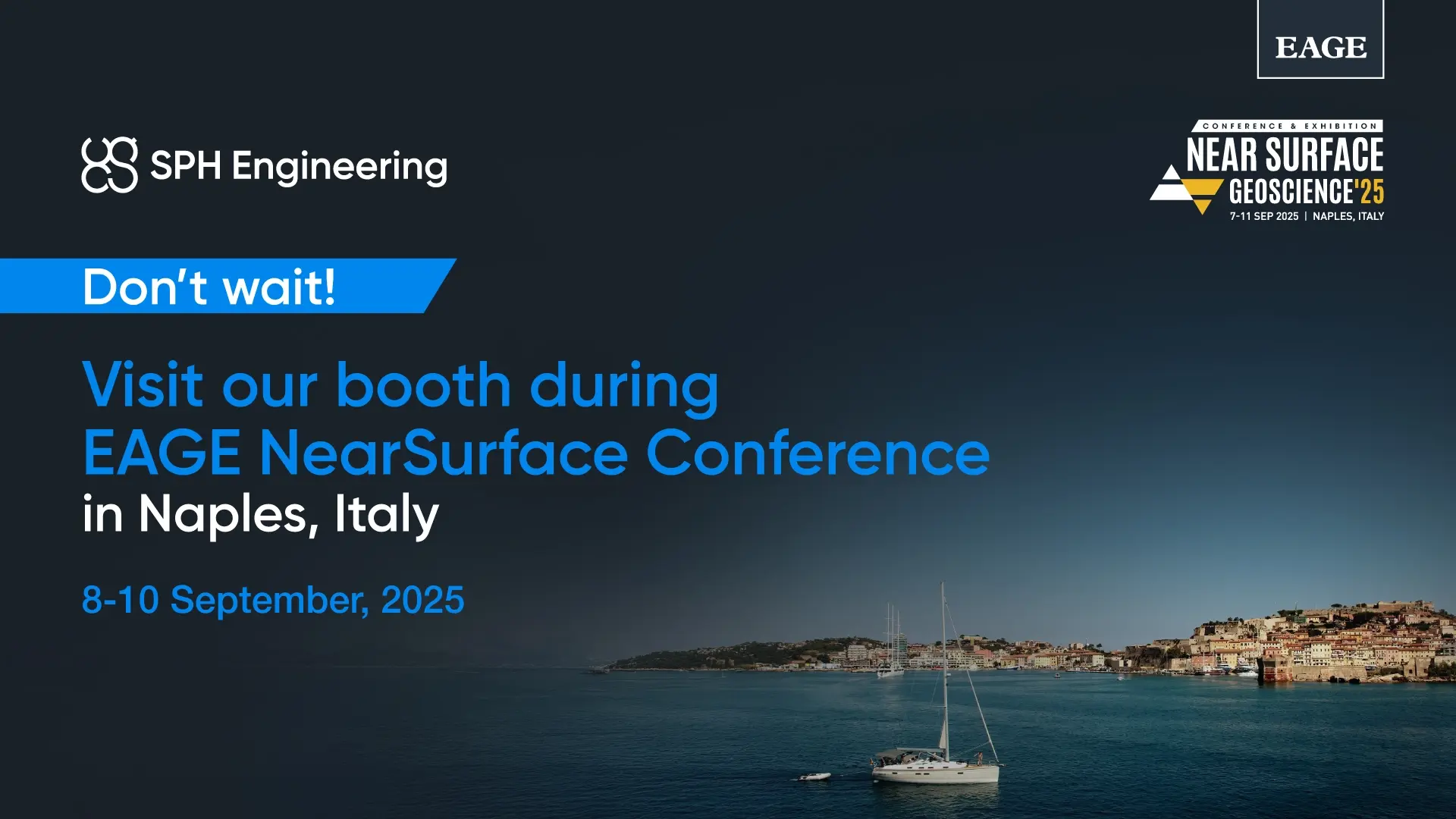 Meet us during the EAGE Conference in Naples
