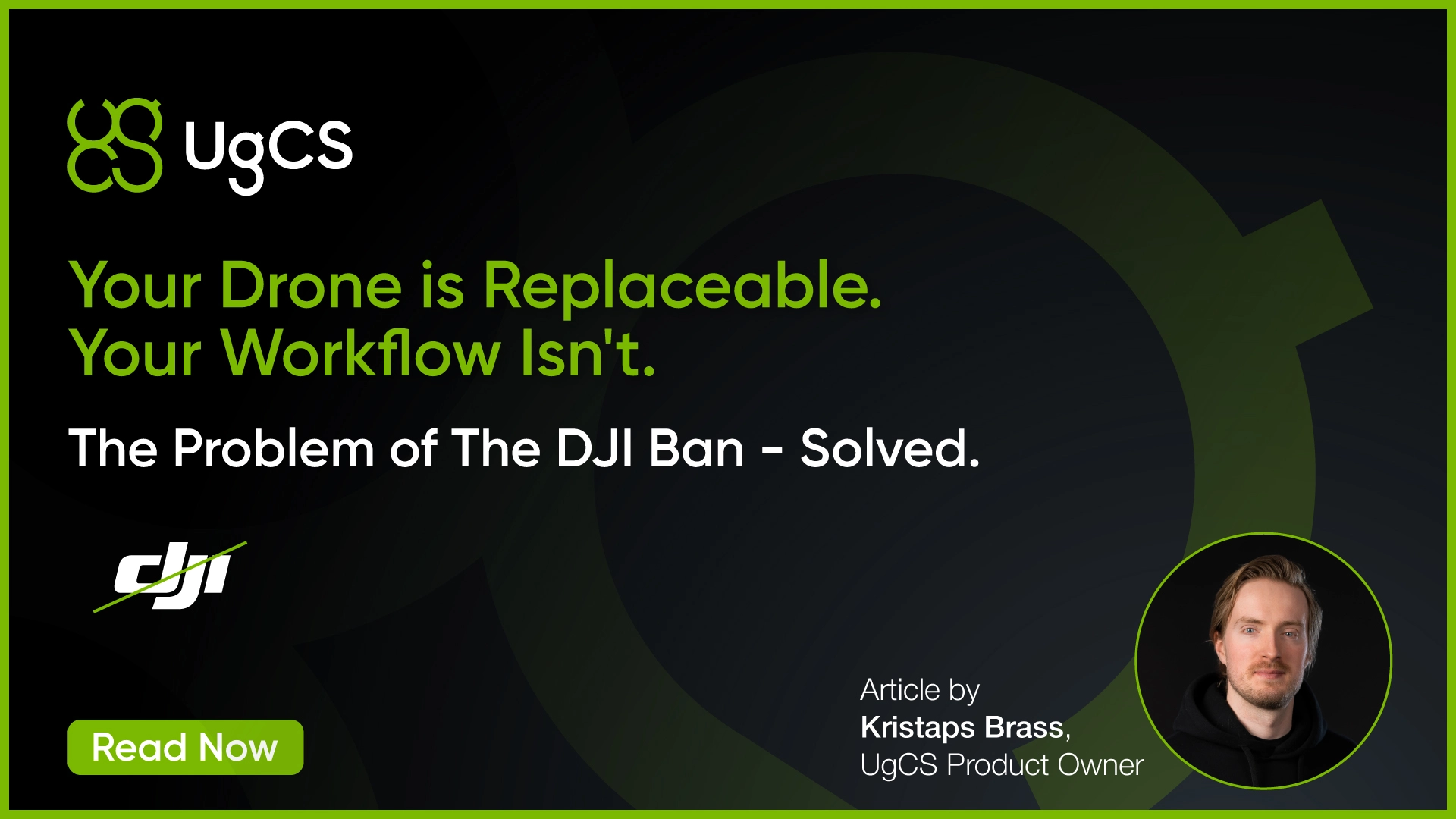 Your Drone is Replaceable. Your Workflow Isn't. The problem of the DJI Ban - Solved.