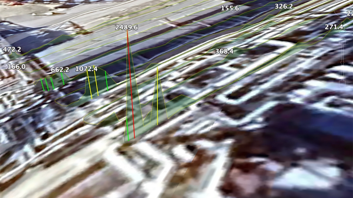 Drone Methane Gas Detection, Falcon 2, UgCS, SPH Engineering