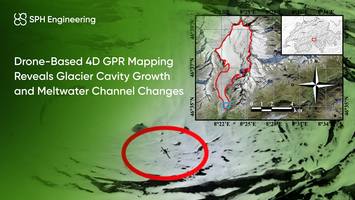 Drone-Based 4D GPR Mapping of the Rhône Glacier Reveals Cavity Growth and Meltwater Channel Changes