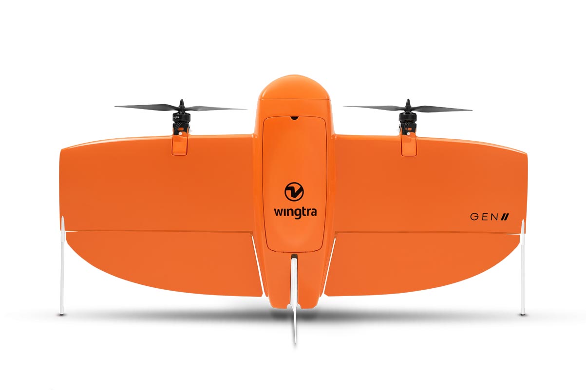 Wingtra One drone for lidar survey