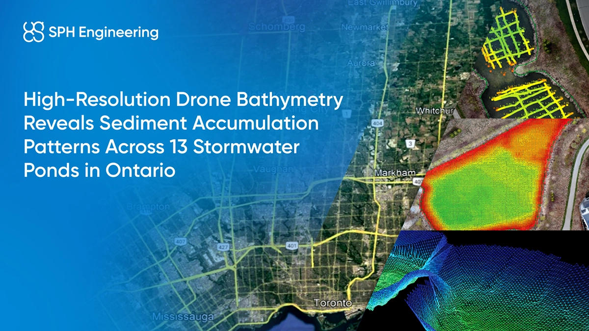 High-Resolution Drone Bathymetry Reveals Sediment Accumulation Patterns Across 13 Stormwater Ponds in Ontario