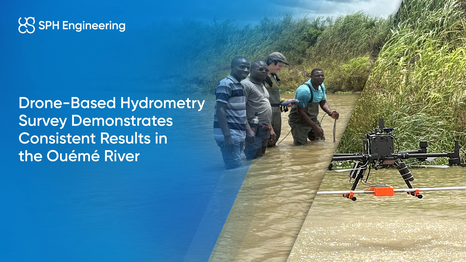 Drone-Based Hydrometry Survey Demonstrates Consistent Results in the Ouémé River