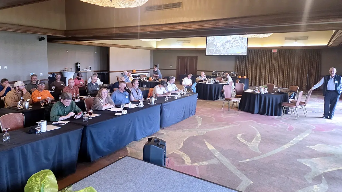 Professional Drone Mission Planning for Licensed Surveyors seminar focused on surveying workflows