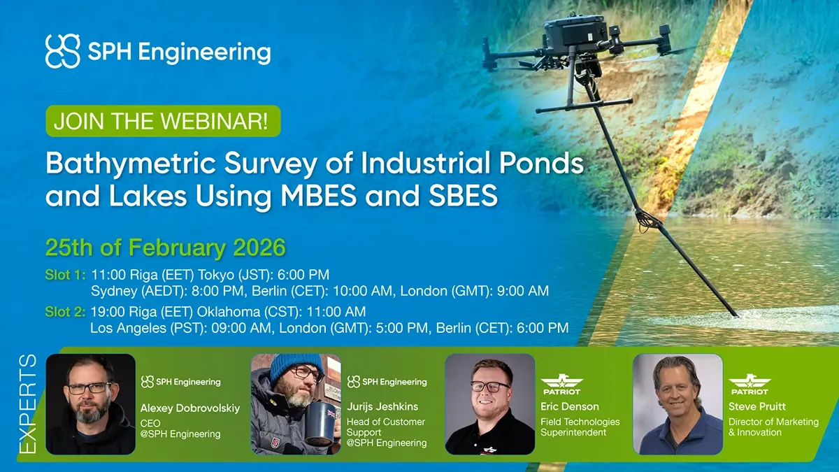 Slot 2 | Bathymetric Survey of Industrial Ponds and Lakes Using MBES and SBES