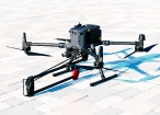 Drone magnetometer kit for geophysical surveys including magnetometer sensor and SkyHub onboard computer