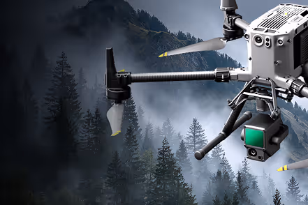 Drone-mounted LiDAR systems