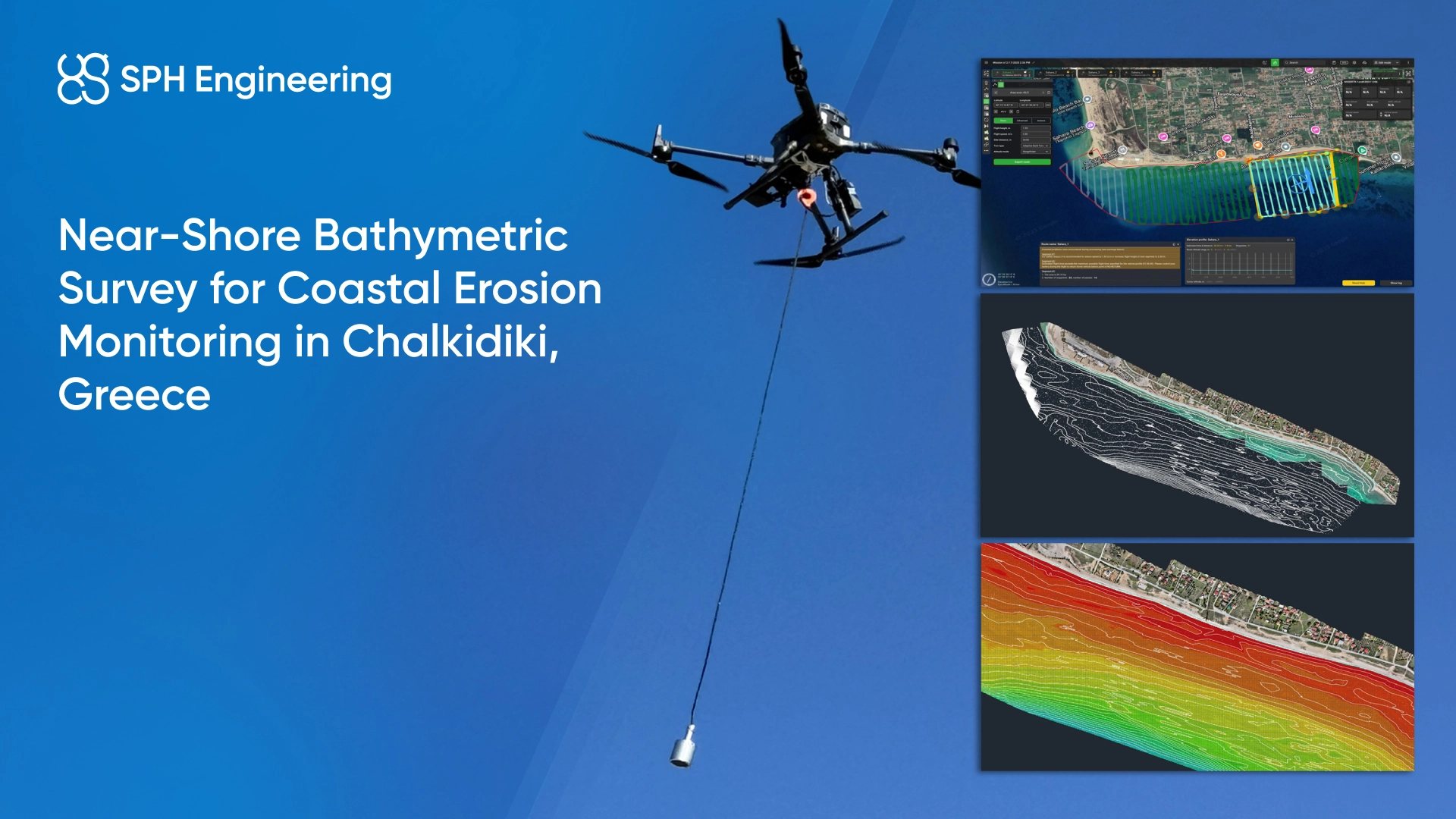 Near-Shore Bathymetric Survey for Coastal Erosion Monitoring in Chalkidiki, Greece