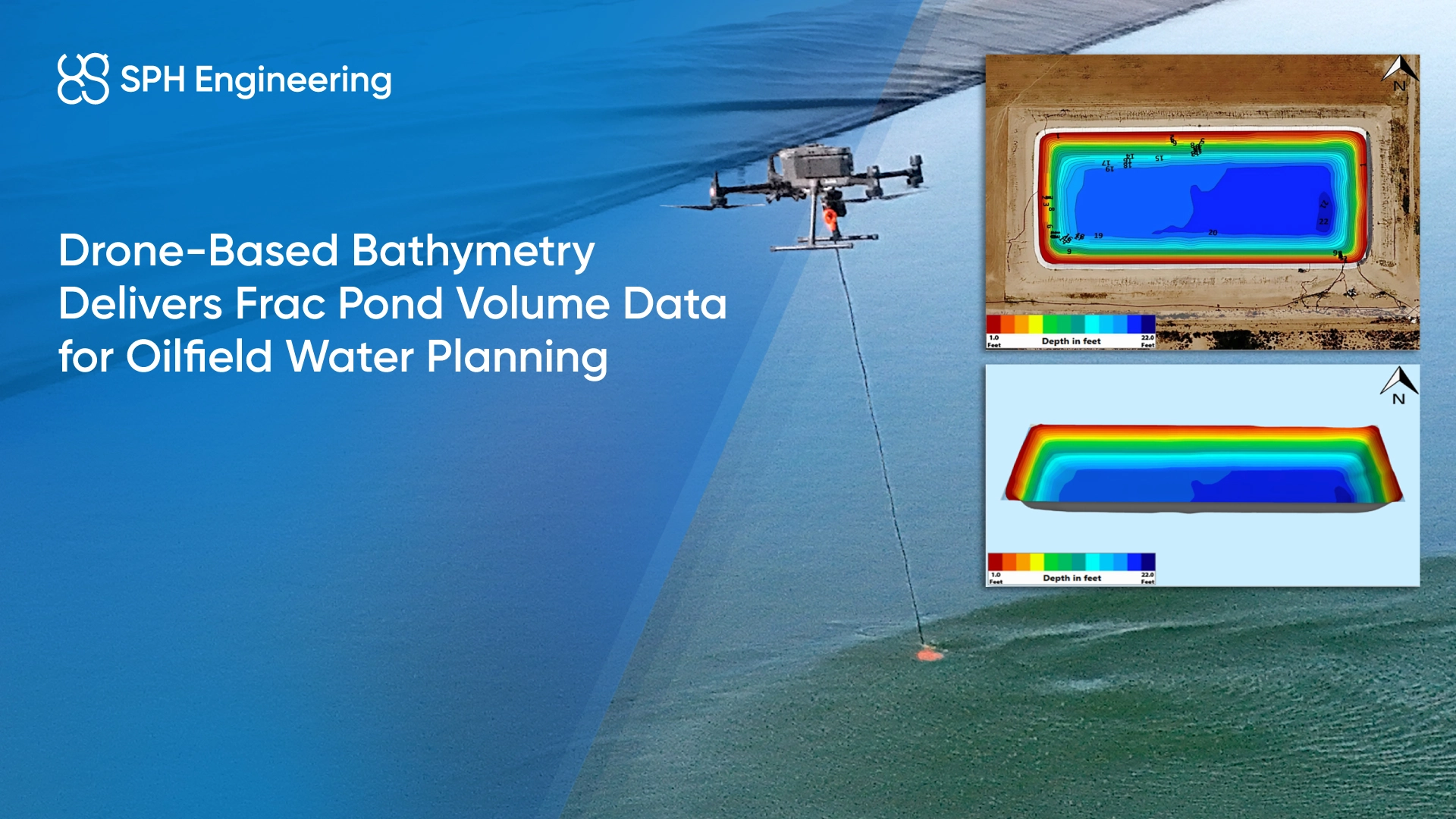 Drone-Based Bathymetry Delivers Frac Pond Volume Data for Oilfield Water Planning