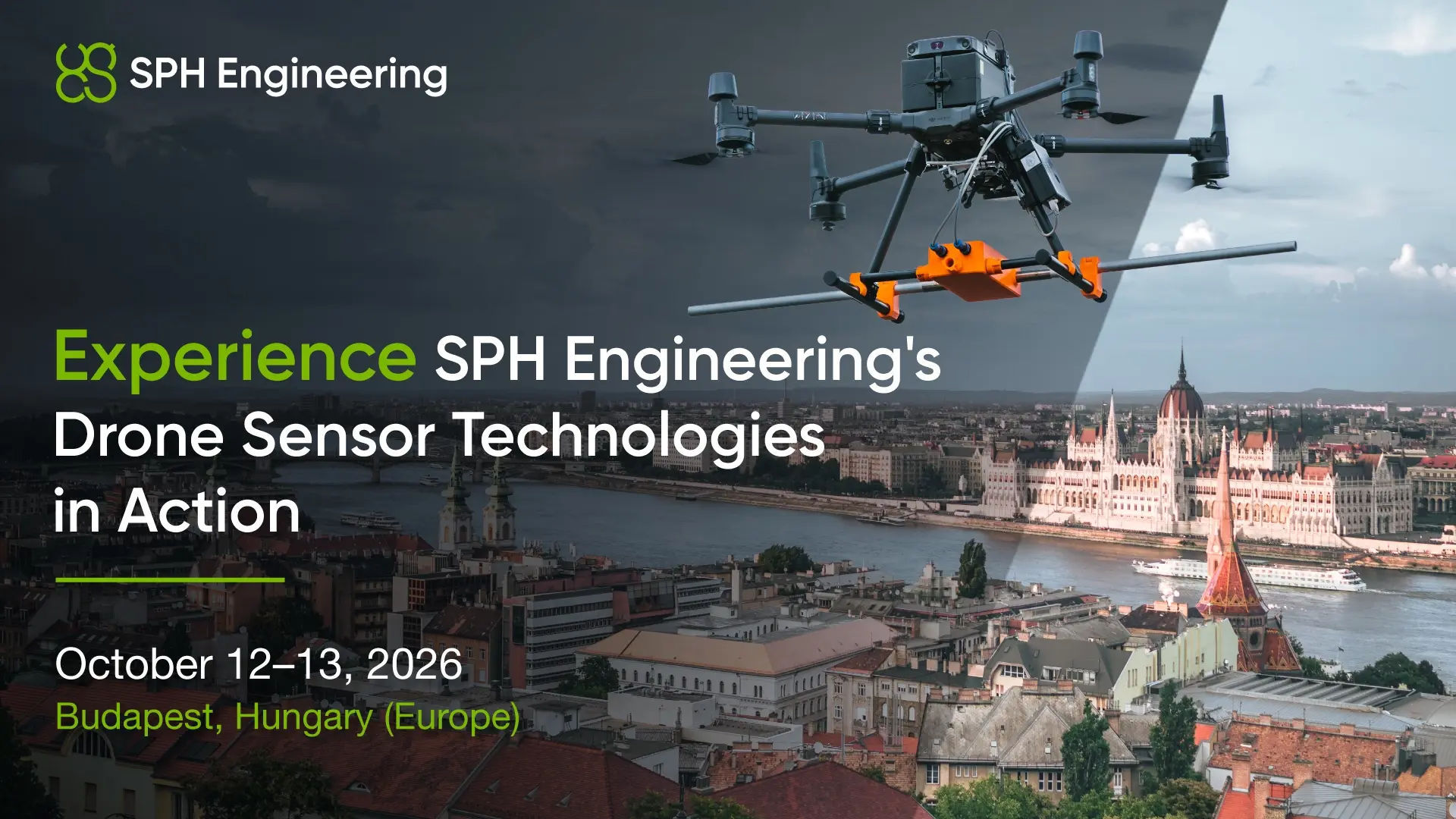 See the full drone stack in action. Live, in Budapest.