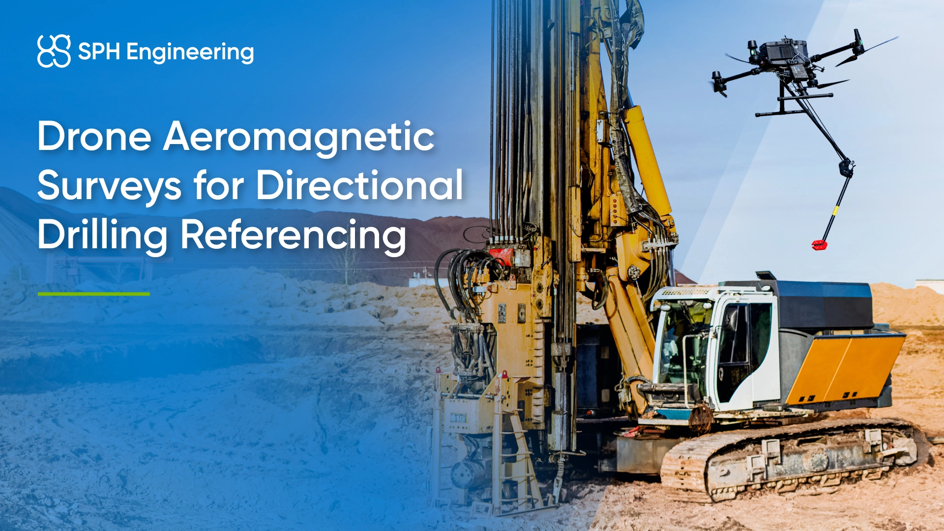 Drone Aeromagnetic Surveys for Directional Drilling Referencing