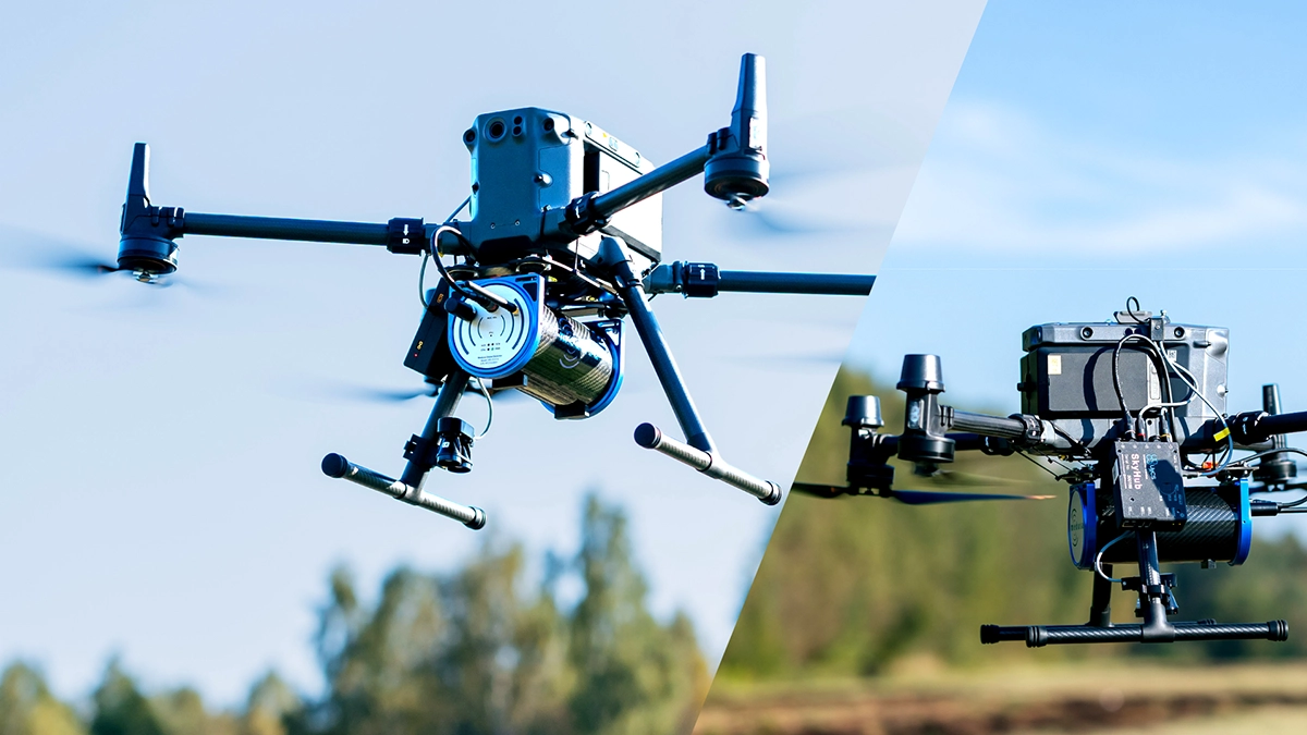 drone gamma-ray spectrometers for radiometric mapping