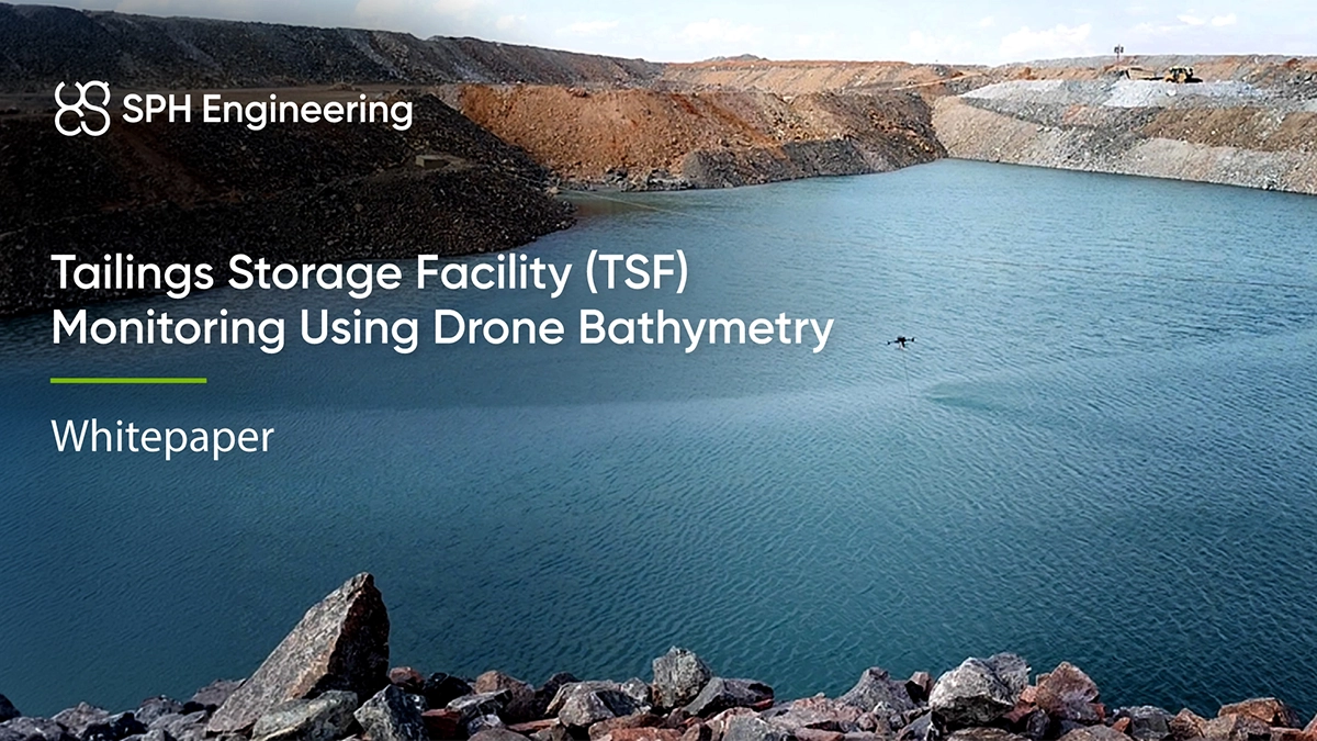 Whitepaper: Tailings Storage Facility (TSF) Monitoring Using Drone Bathymetry
