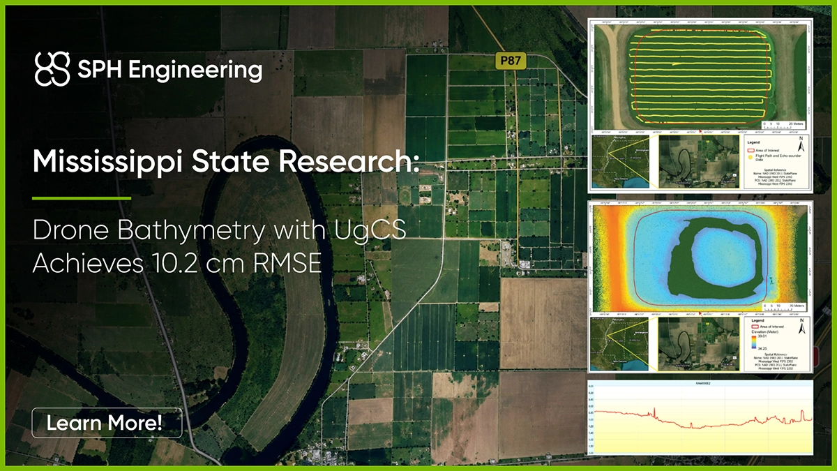 Mississippi State Tests Drone Echo Sounder Accuracy Against a Drained-Pond LiDAR Survey