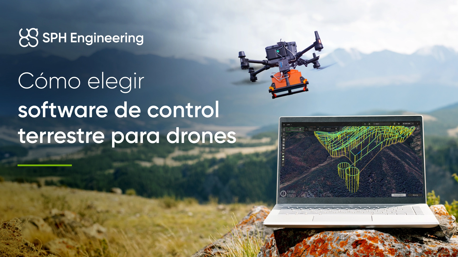 Cómo elegir software de control terrestre para drones