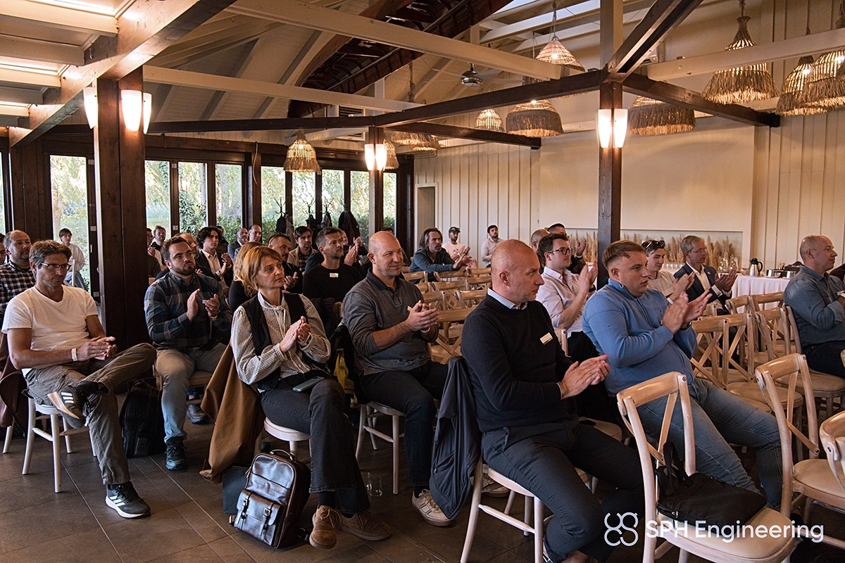 Audience at a technical session during SPH Drone Camp 2026