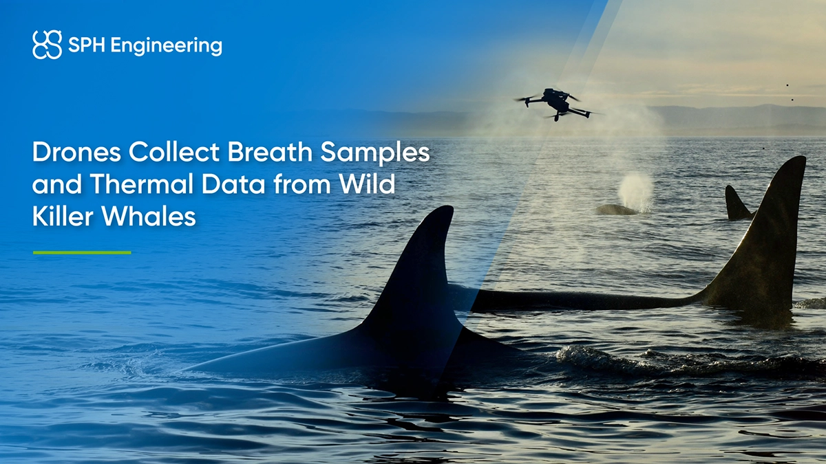Drones Collect Breath Samples and Thermal Data from Wild Killer Whales