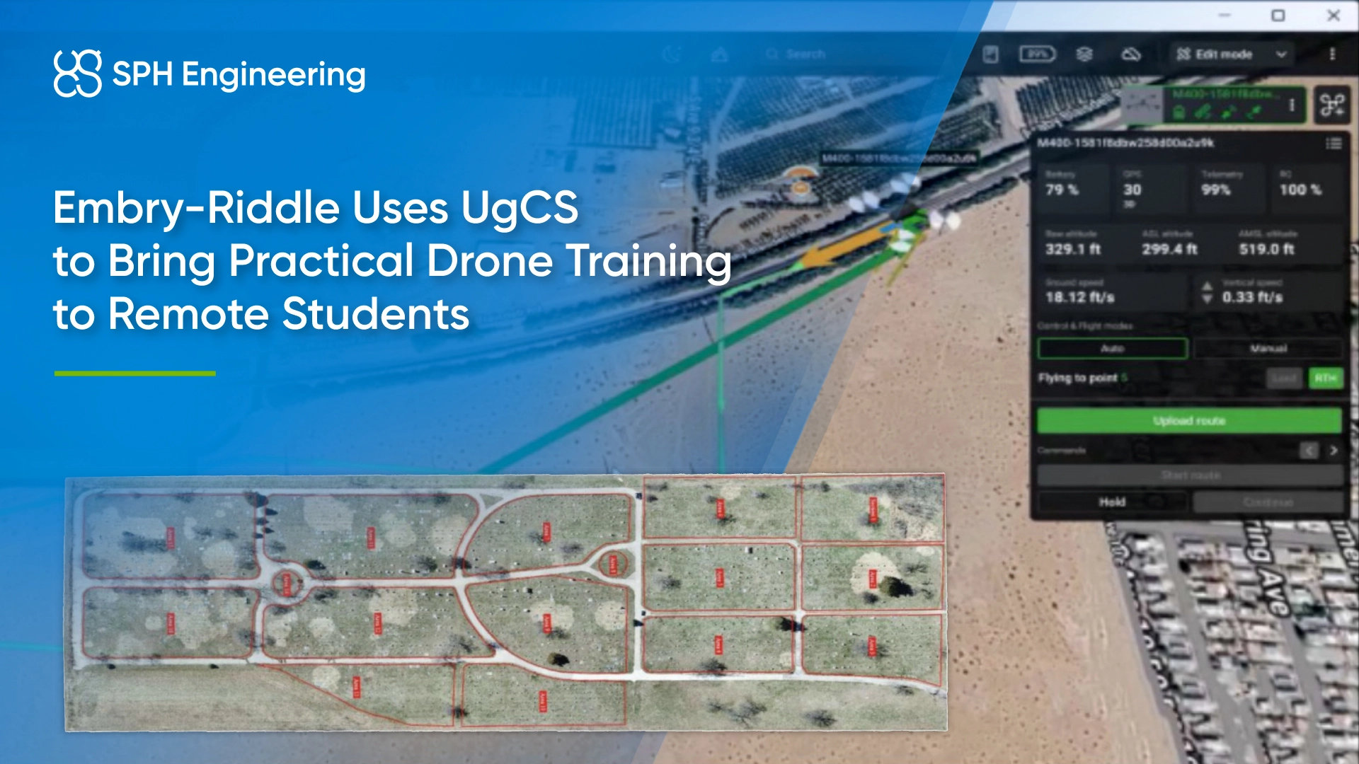 Embry-Riddle Uses UgCS to Bring Practical Drone Training to Remote Students