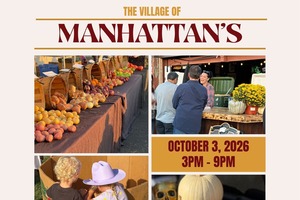 Manhattan's Taste of Fall on October 3, 2026, from 3:00 to 9:00 PM