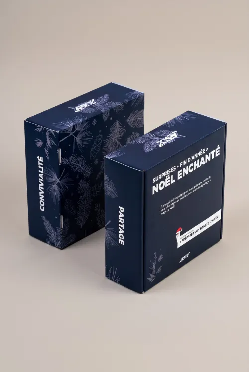 Box de fin d'année ouverte