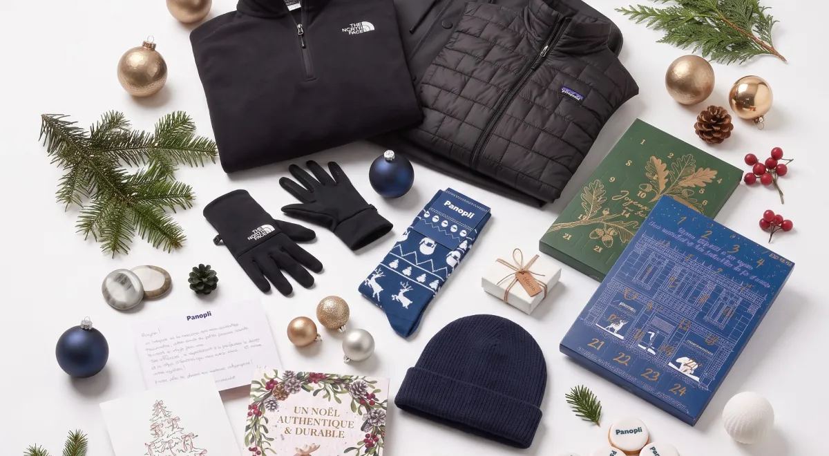 Coffret de fin d'année Panopli mis en scène