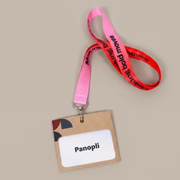 Badges et porte-cartes personnalisés