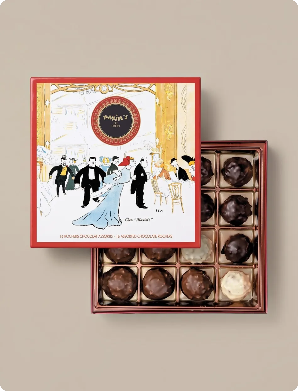 Coffret de 16 Rochers assortis - Maxim's