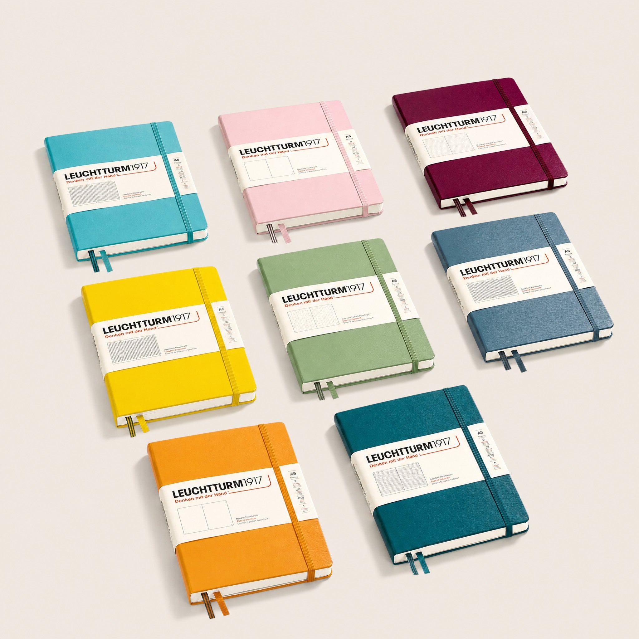 Carnet A5 LEUCHTTURM1917 personnalisé - Fabriqué en Europe