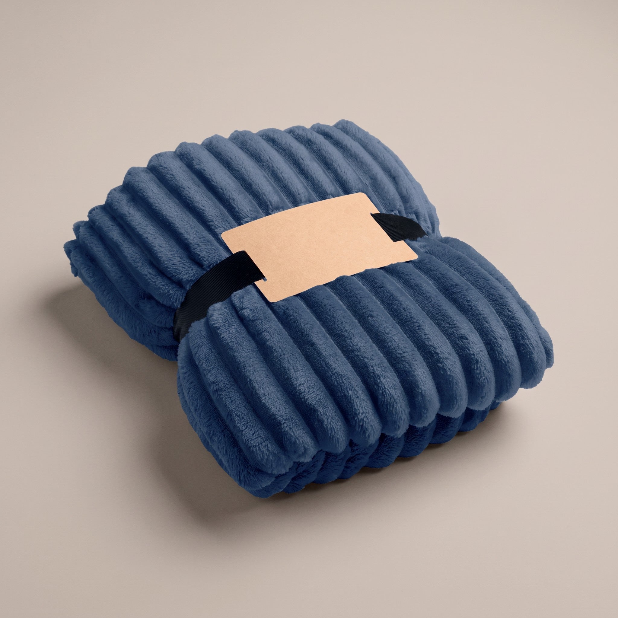 Plaid en polaire RPET 450 g/m² personnalisé