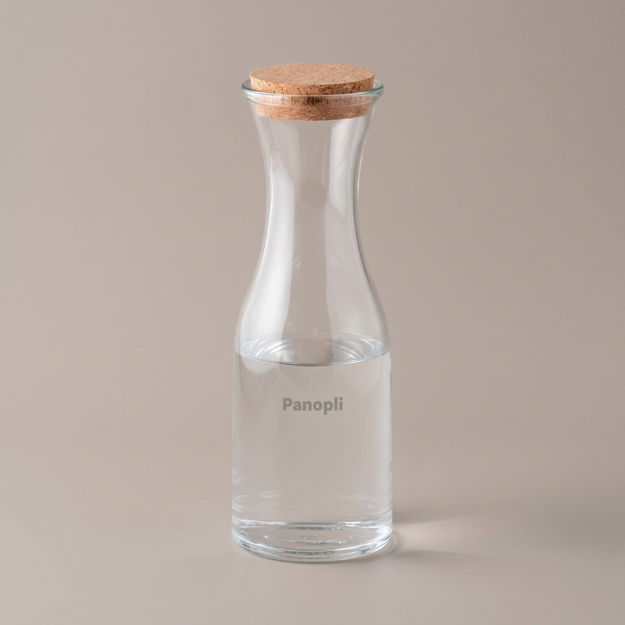 Carafe en verre recyclé 1 L personnalisée