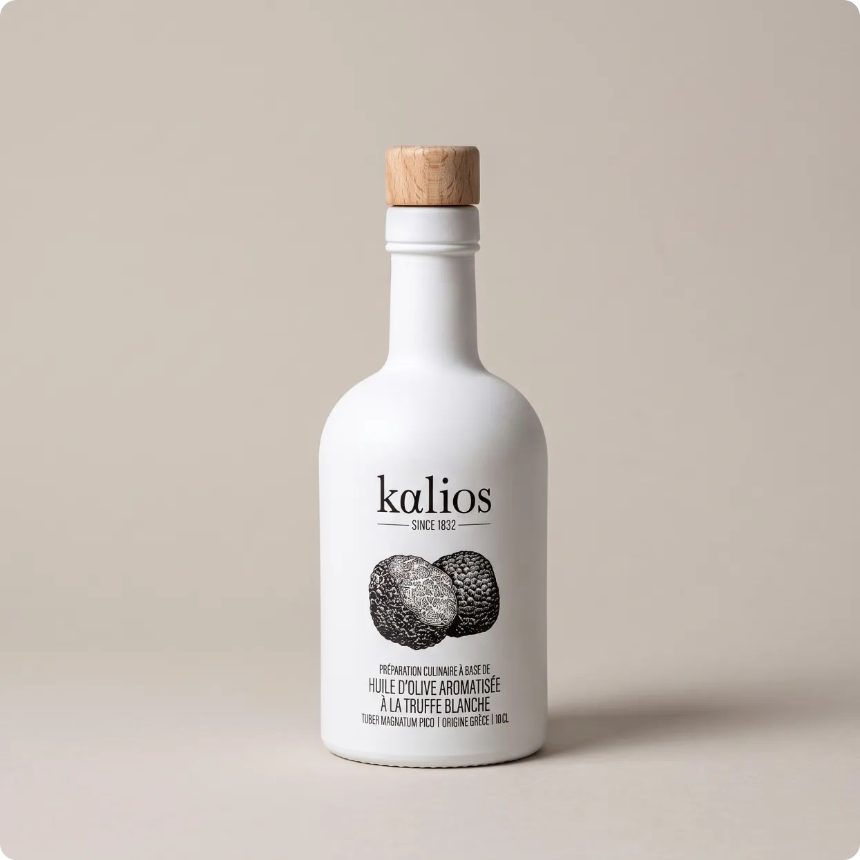 Huile d'olive aromatisée à la truffe blanche 10 cl - Kalios