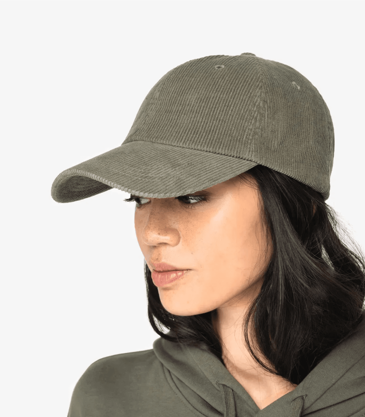 Casquette en velours côtelé 310 g personnalisée