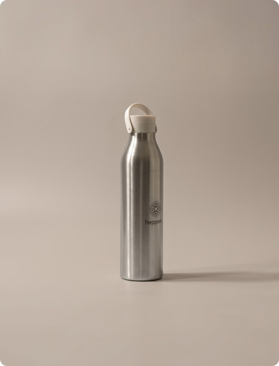 Gourde en acier inoxydable recyclé 750ml