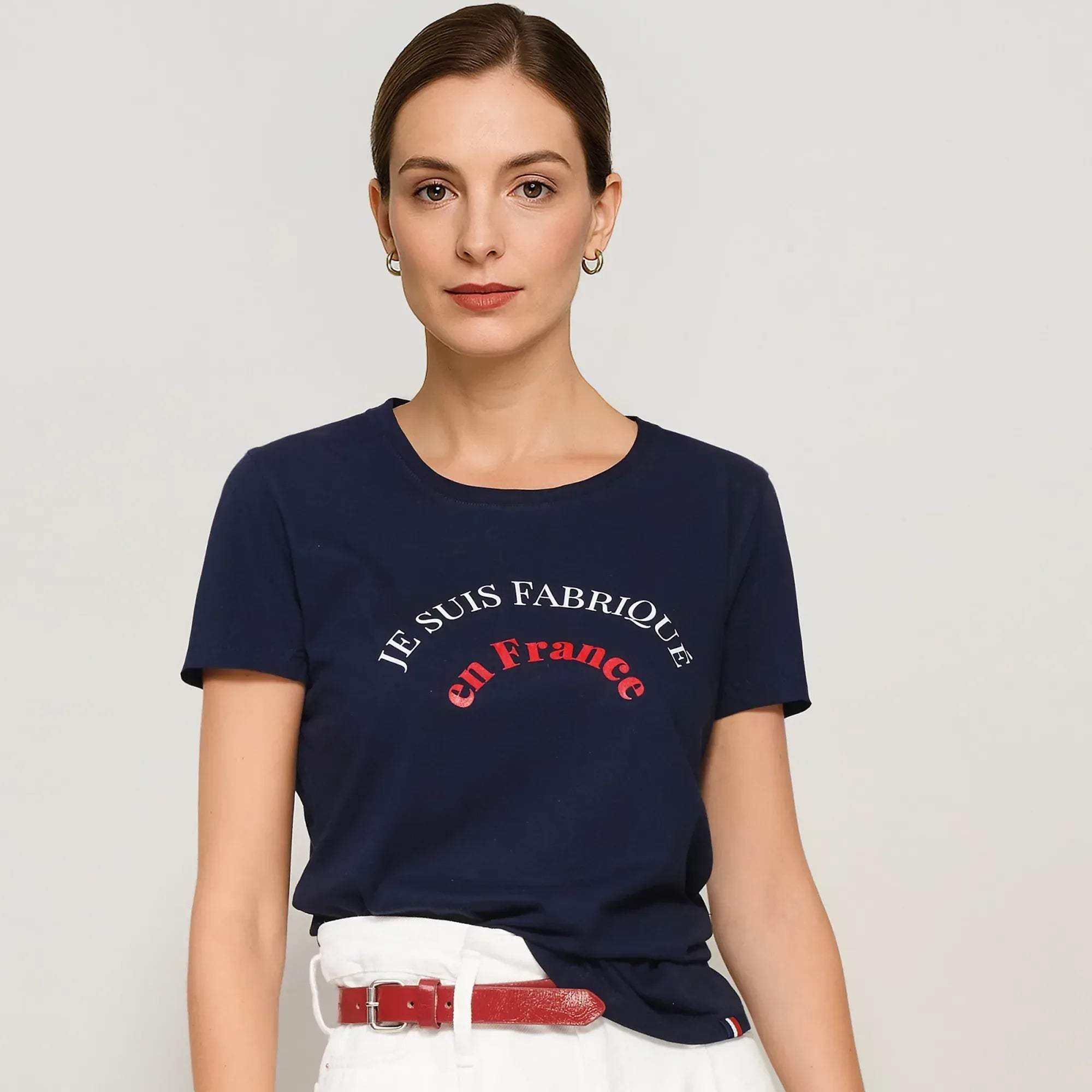 Tee-shirt femme col rond MIF