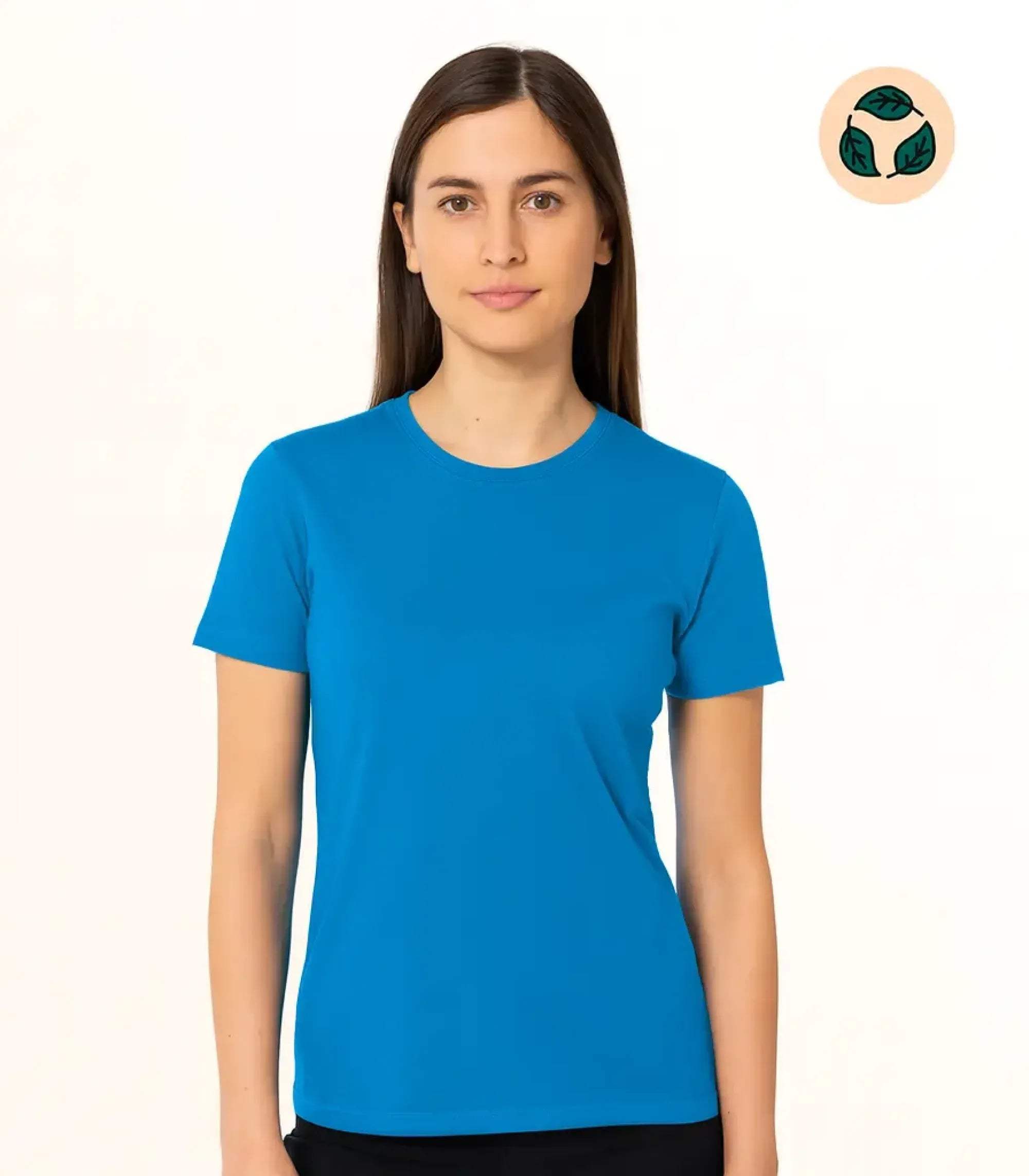 Tee-shirt de sport femme recyclé premium personnalisé