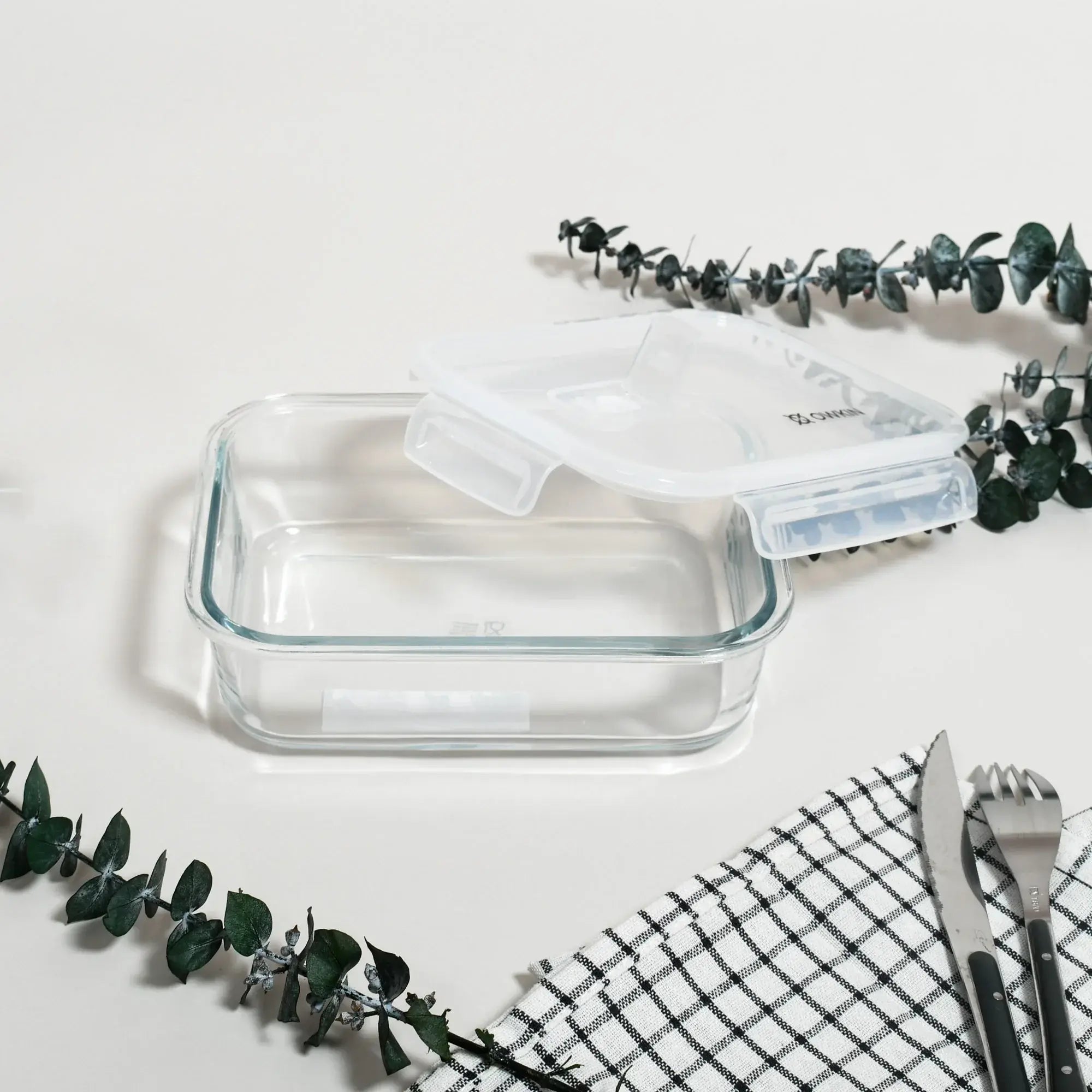Lunchbox en verre borosilicaté 900 ml