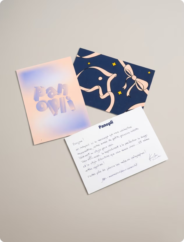 Carte manuscrite
