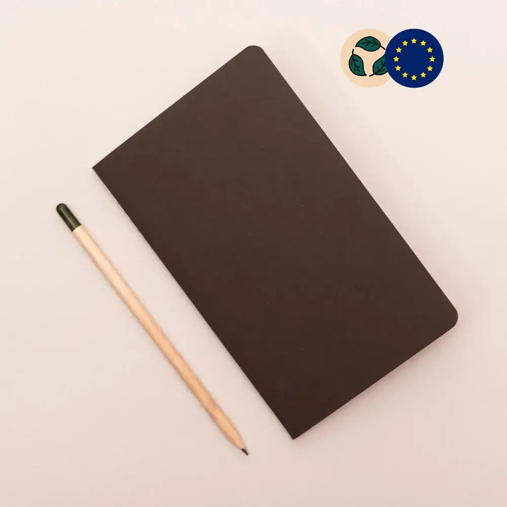 Carnet A5 en déchet agricole - Conception européenne