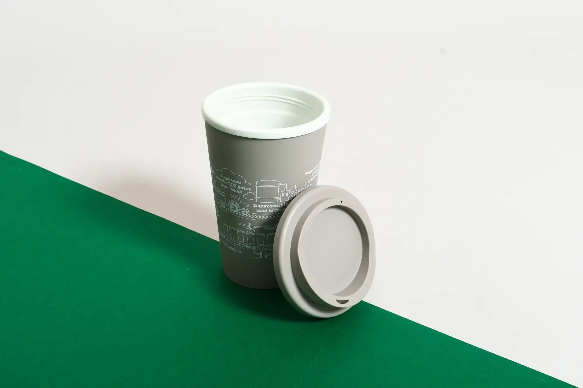 Gobelet isolant en matière recyclée personnalisé