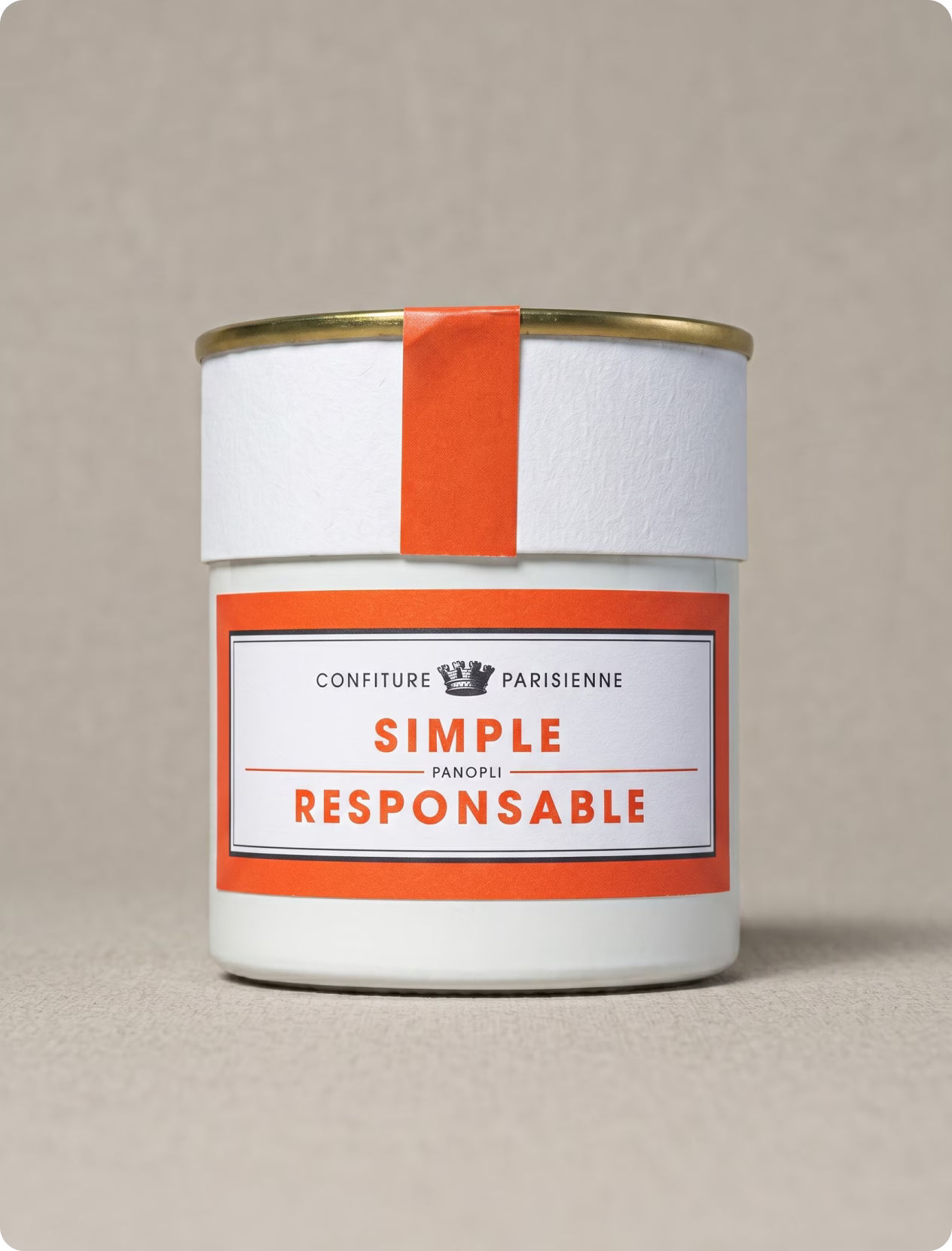 Pot de confiture parisienne personnalisé